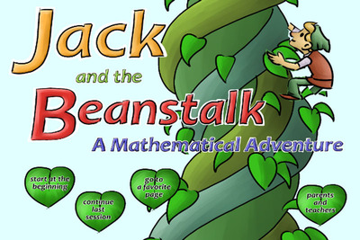 Jack and the Beanstalk, a Mathematical Adventure - iOS Math App