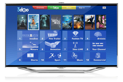 3doo Launches 3-D Player App On Samsung Smart 3-D Televisions Worldwide