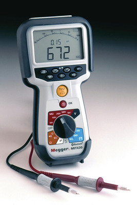 New Series of Insulation Testers from Megger Safety Rated to CAT IV 600 V
