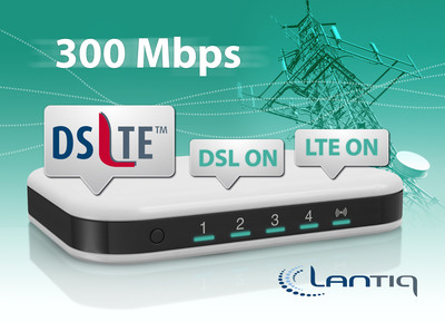 Lantiq Demonstrates Bonded VDSL + LTE With Up to 300 Mbps