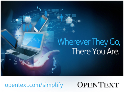 OpenText Unveils Responsive, Intuitive Web Experience Management Solution for Targeted, More Interactive Online Customer Experiences