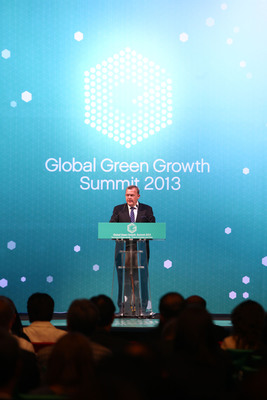 The Global Green Growth Summit 2013 held in Songdo
