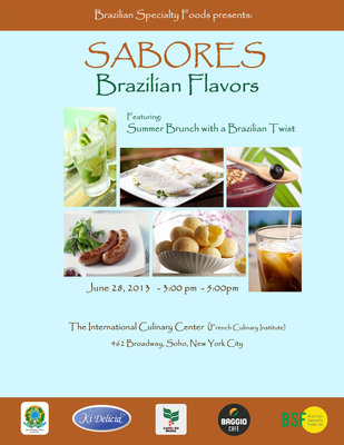 SABORES -- Flavors of Brazil Exclusive Culinary Event:  Summer Brunch with a Brazilian Twist