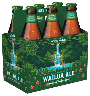 Kona Brewing Company's 'Taste of Summer' Wailua Ale Makes Triumphant Return to Shelves with Streamlined Look