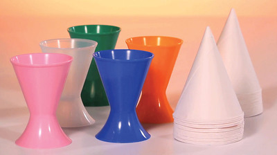 New "Clipper Cone" Server Adds A Colorful Difference To Food Service