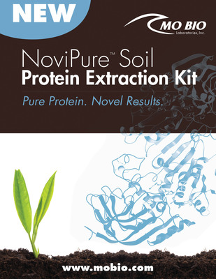 MO BIO Laboratories, Inc. launches the first kit for protein extraction from soil