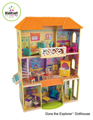 Nickelodeon and KidKraft Introduce Lifelike Designer Wooden Toys, Doll Furniture and Accessories Featuring Dora the Explorer