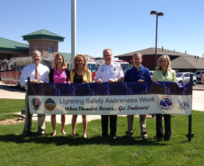 Lightning Safety Awareness Week Kick-off Promotes "Building Lightning Safe Communities" Campaign in Parker, CO