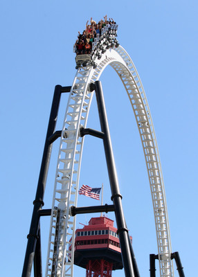 Six Flags Magic Mountain Launches World's Tallest and Fastest Looping Coaster -- FULL THROTTLE