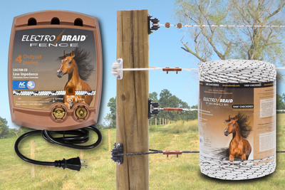 Expanded Line of ElectroBraid Products from Woodstream Designed for Safe and Secure Fencing