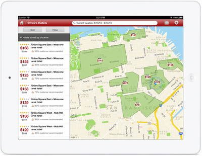 Hotwire Launches New iPad App as Rapidly Growing Tablet Market Helps Drive Mobile Purchases Up Compared to Last Year