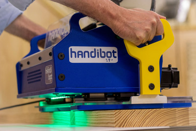 ShopBot Launches Kickstarter for the Handibot™ Smart Power Tool