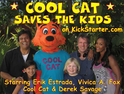 Cool Cat Saves the Kids Feature Film Project Launches Kickstarter Campaign to Fund Final Production