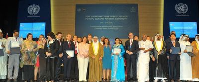 UN Public Service Awards 2013 Winners