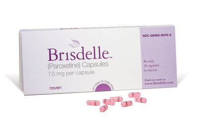 Noven Receives FDA Approval for Brisdelle™ (Paroxetine) Capsules, the First Nonhormonal Therapy for Vasomotor Symptoms Associated with Menopause