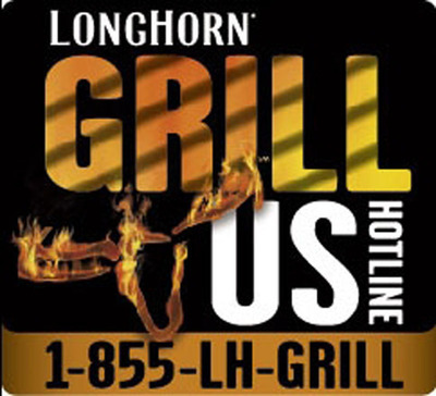 LongHorn Steakhouse's® Grill Us Hotline Answers Grilling Questions This Fourth of July