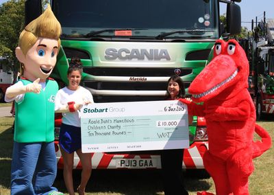 Eddie Stobart Truck to be Named "Matilda" in Support of Roald Dahl's Marvellous Children's Charity