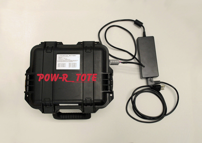 Rugged, Lightweight 12Volt/100Amp-Hour Portable Power System Delivers 2X Run-Time, 2X Power at 1/2 the Weight for Anyplace-Anytime Field Applications