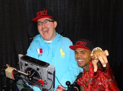 Kids Wish Network and Singer Chris Brown Make Dream Come True for Virginia Teen Living with Severe Physical Disability