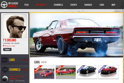 MyClassicGarage.com Launches a Robust Social Media Site for Automobile Enthusiasts