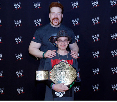 Kids Wish Network and WWE® Superstar Sheamus Make Dream Come True for an Ohio Teen Living with Neurofibromatosis
