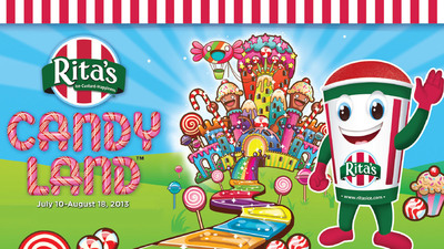 Rita's Italian Ice  Begins Candy Land™ Collect And Win Game Today!