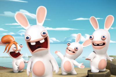 Ubisoft®'s Wacky, Mischievous Raving Rabbids® Invade Nickelodeon Saturday, August 3, At 11:30 A.M. (ET/PT) During Brand-New Animated Series Premiere Rabbids Invasion