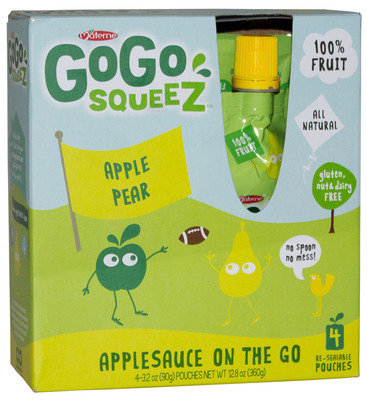 GoGo squeeZ Launches ApplePear Flavor