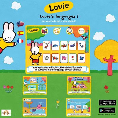 "Louie's Languages!", Available on iPad and iPhone