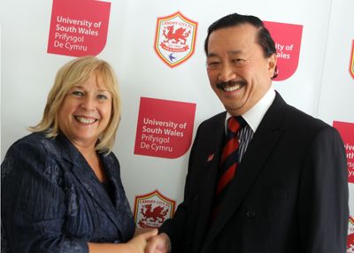 University of South Wales Honours Cardiff City Owner