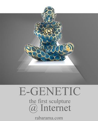 Vecchiato Art Galleries präsentiert E-GENETIC, eine Skulptur der renommierten, internationalen Künstlerin Rabarama
