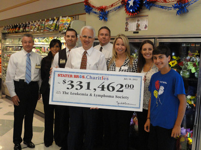 Stater Bros. Charities raises $331,462 for the fight against blood cancers