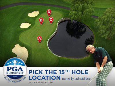 'PGA Championship Pick the Hole Location Challenge Hosted by Jack Nicklaus' To Offer Unprecedented Golf Fan Engagement And Education