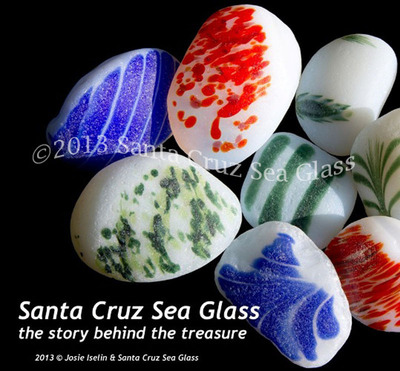 Treasure Trove of Sea Glass Images, Descriptions Featured in New Book Santa Cruz Sea Glass, the story behind the treasure