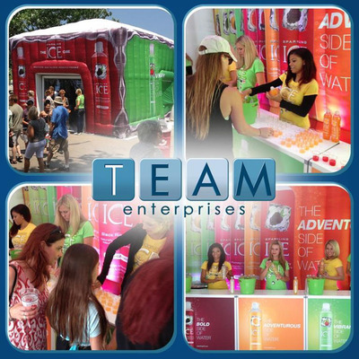 TEAM Enterprises and Sparkling ICE Form a Refreshing Partnership at Special Events Nationwide