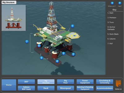 PETEX™ at The University of Texas at Austin Introduces New Interactive Offshore Oil Rig