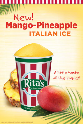 Rita's Italian Ice Introduces Mango-Pineapple Ice