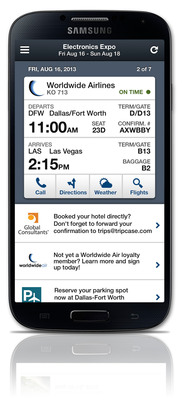 Sabre Launches TripCase Corporate to Create Travel Industry's First Consumer Mobile App with Corporate Integration