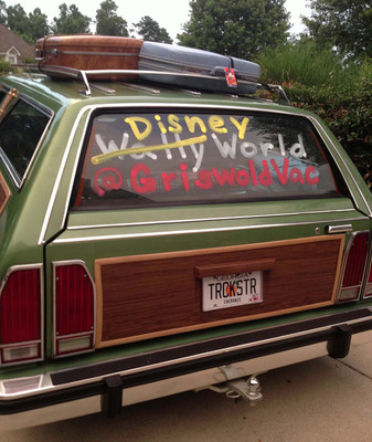 Real life Griswold Family builds a Truckster and road trips to Walt Disney World