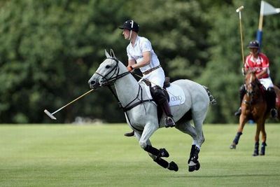 Duke of Cambridge Plays in the Audi Polo Challenge - His First Public Appearance Since the Birth of Prince George