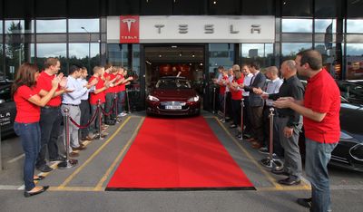 Tesla Model S ankommer det Europeiske markedet