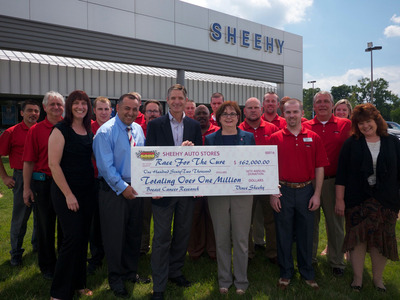 Sheehy Auto Stores Presents $162,000 to Susan G. Komen
