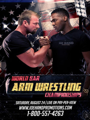 World Bar Arm Wrestling Championship set for August 24 in Las Vegas