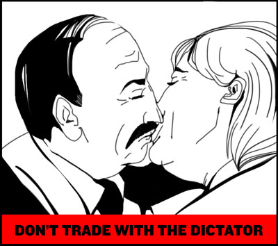 Belarusian Organization Calling on Germany to Expand Sanctions Against Belarus. With a Kiss.