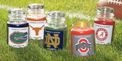 Collegiate Licensing Company and Yankee Candle Launch the Fan Candle Collegiate Collection