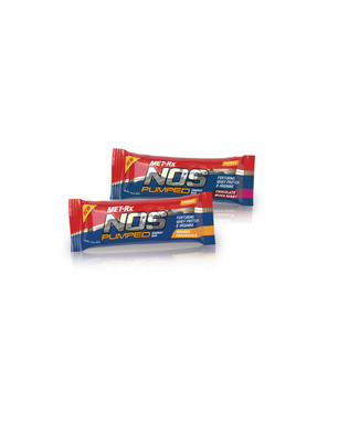 New MET-Rx NOS Pumped Delivers An Energy-Boosting Pre-Workout In A Bar