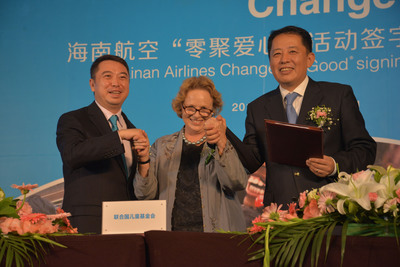 Hainan Airlines signe un accord de coopération « Change for Good » avec l'UNICEF