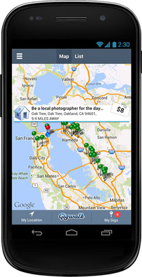 Gigwalk Launches Android App; Hits Key Milestone in Building World's Largest Mobile Workforce