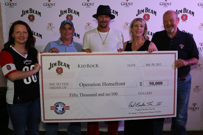 Beam Honors Military Families With $100,000 Donation To Operation Homefront