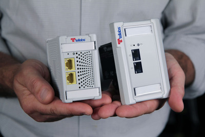 Tellabs ships the world's smallest Optical Network Terminal with power over Ethernet